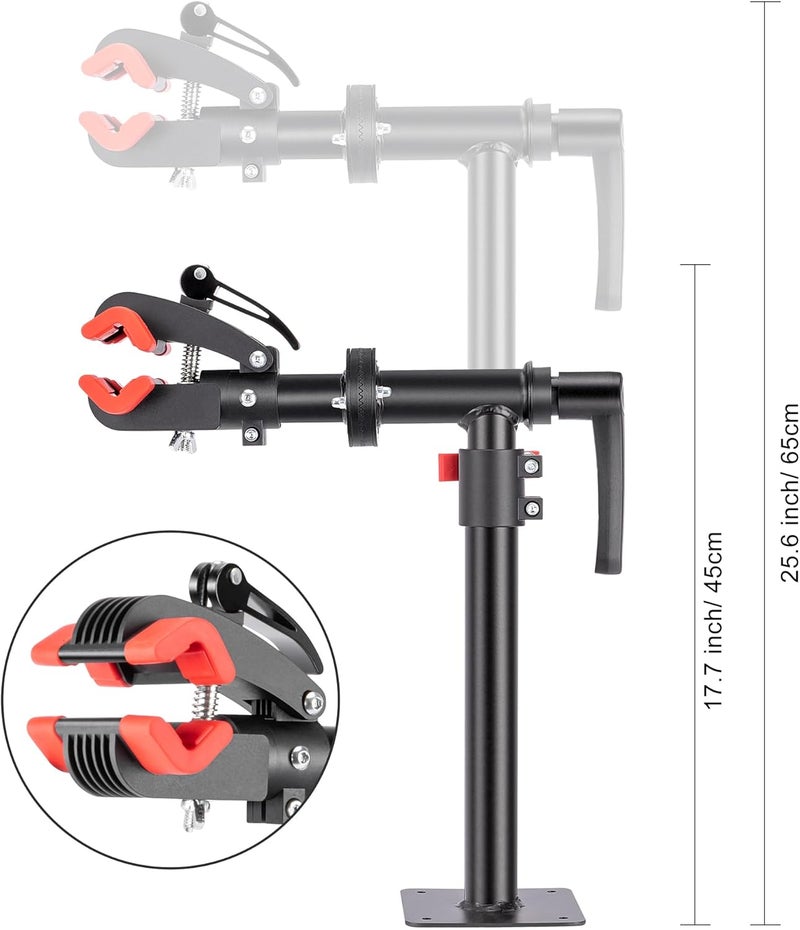 CXWXC Bike Repair Stand - Bench Mount Maintenance Stand Rack - E-bike Workstands for Mountain and Road Bikes - Home and Shop Mechanics - Image 5